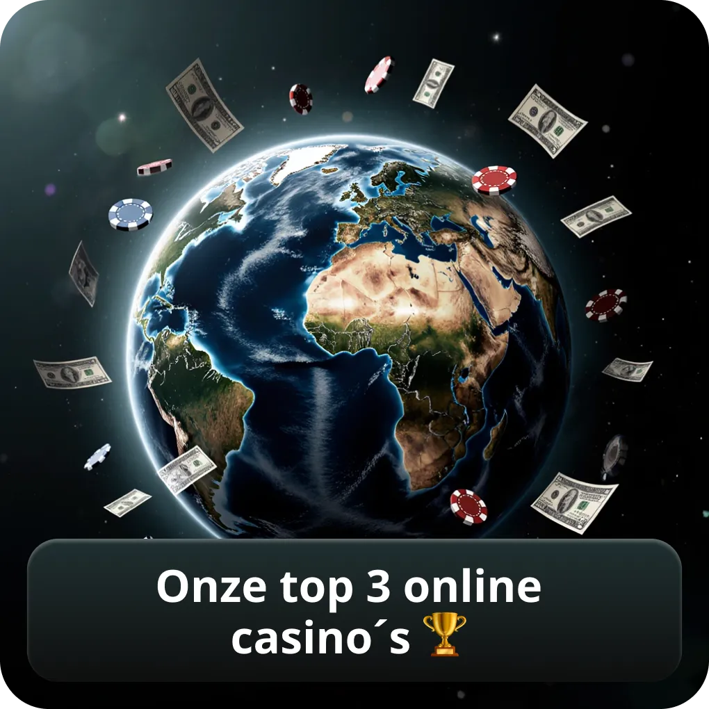 Onze top 3 online casino's